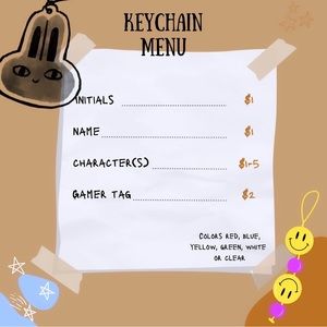 Keychains & Stickers